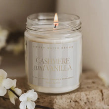 Load image into Gallery viewer, Cashmere and Vanilla 9oz Soy Candle