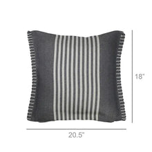 Load image into Gallery viewer, Blue Stripe Aberdean Pillow