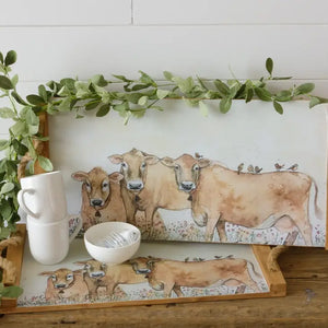 Grazing Cows Tray – The Gingered Farmhouse