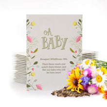 Load image into Gallery viewer, Oh Baby! Wildflower Bouquet Seed Packet