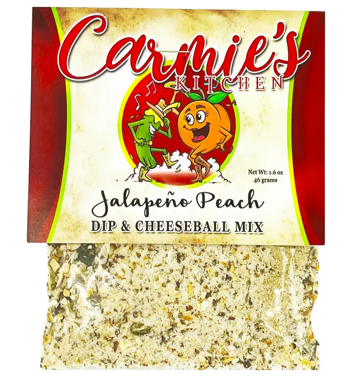 Jalapeno Peach Dip & Cheeseball Mix