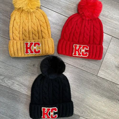 KC Striped Beanie