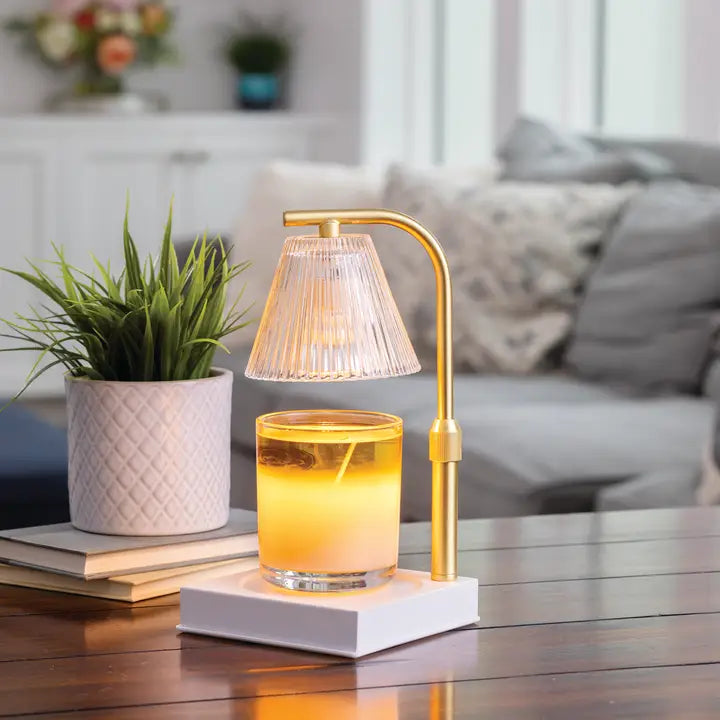 Gold Luna Candle Warmer Lamp