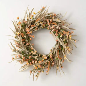 Grass & Bunnytail Wreath