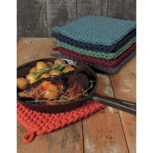 Load image into Gallery viewer, Knit Potholder/Trivet