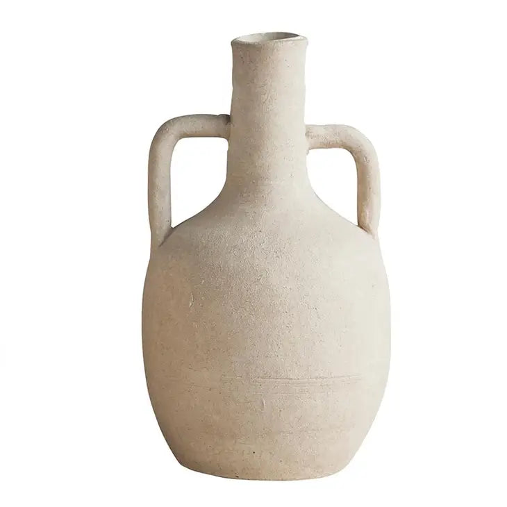 Cream Terra Cotta Vase