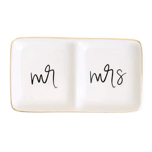 Mr. & Mrs. Ring Dish