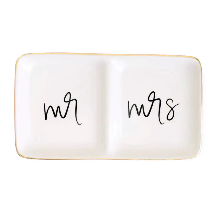 Mr. & Mrs. Ring Dish