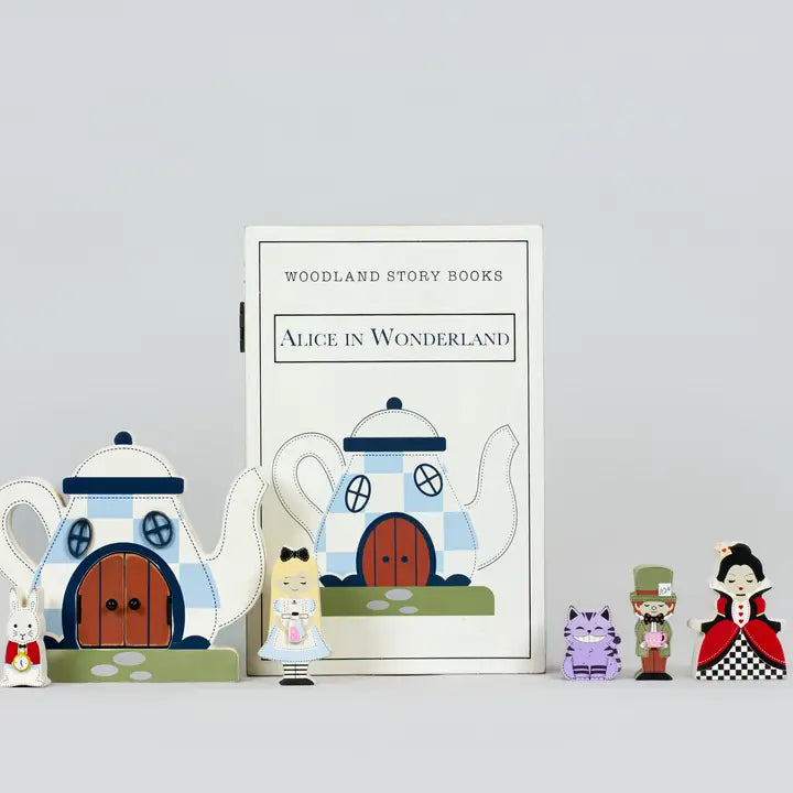 Woodland Storybook Alice In Wonderland Gift Set