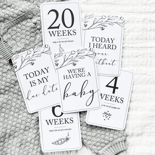 Pregnancy Milestone Cards