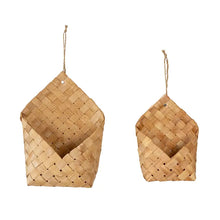 Load image into Gallery viewer, Angela Natural Wall Basket Small