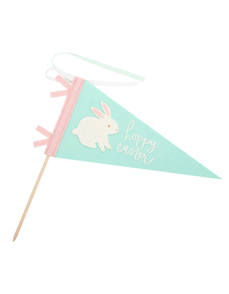 Hoppy Easter Felt Pennant