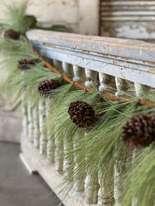 Loft Needle Pine Rope Garland 9'