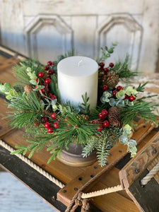 Tannenbaum Pine Candle Ring