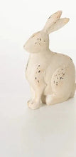 Load image into Gallery viewer, Large Rustic Bunny Figurine