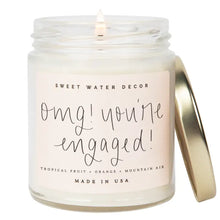 Load image into Gallery viewer, OMG Engaged 9 oz Soy Candle