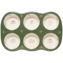 Load image into Gallery viewer, Camellia Stoneware Muffin Pan
