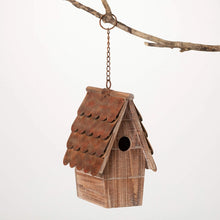 Load image into Gallery viewer, Copper Shingled Birdhouse