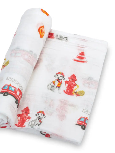 Fireman Swaddle Blanket