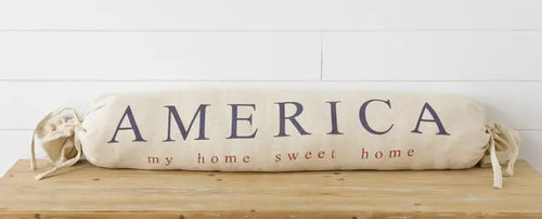 America Bolster Pillow