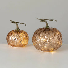 Load image into Gallery viewer, Gold Leaf Pattern Pumpkin