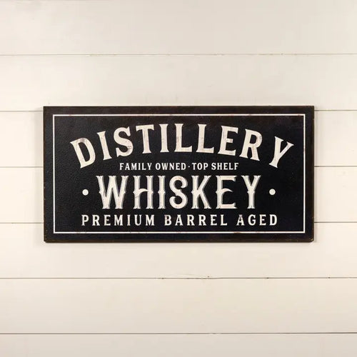 Family Owned Distillery Sign