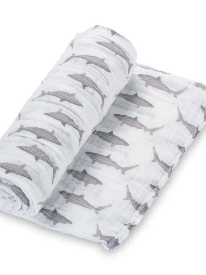 Baby Shark Swaddle Blanket