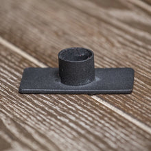 Load image into Gallery viewer, Black Metal Taper Candle Holder