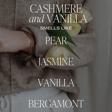 Load image into Gallery viewer, Cashmere and Vanilla 9oz Soy Candle