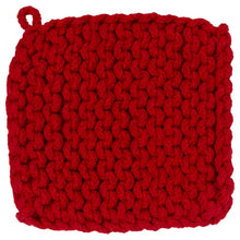 Load image into Gallery viewer, Chunky Knit Pot Holder