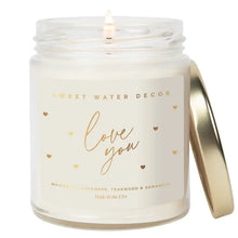 Load image into Gallery viewer, Love You 9oz Soy Candle