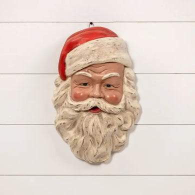 Vintage Santa Face Wall Decor
