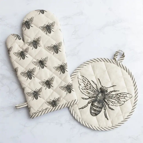 Bee Oven Mitt/Pot Holder