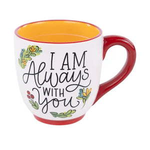 I Am Always with You Red Bird Mug