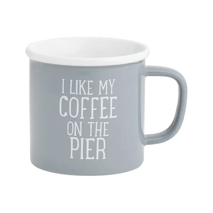 Coffee On The Pier Mug