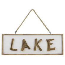 Load image into Gallery viewer, Driftwood Lake Sign