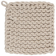 Load image into Gallery viewer, Knit Potholder/Trivet