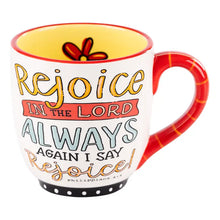 Load image into Gallery viewer, Rejoice in the Lord Mug