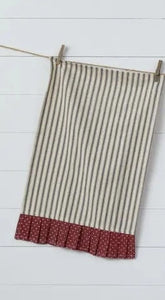 Stars & Stripes Ruffle Tea Towel