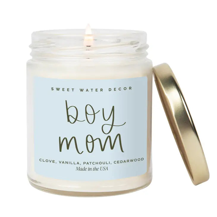 Boy Mom 9oz Soy Candle