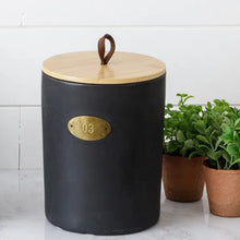 Load image into Gallery viewer, Matte Black Canisters