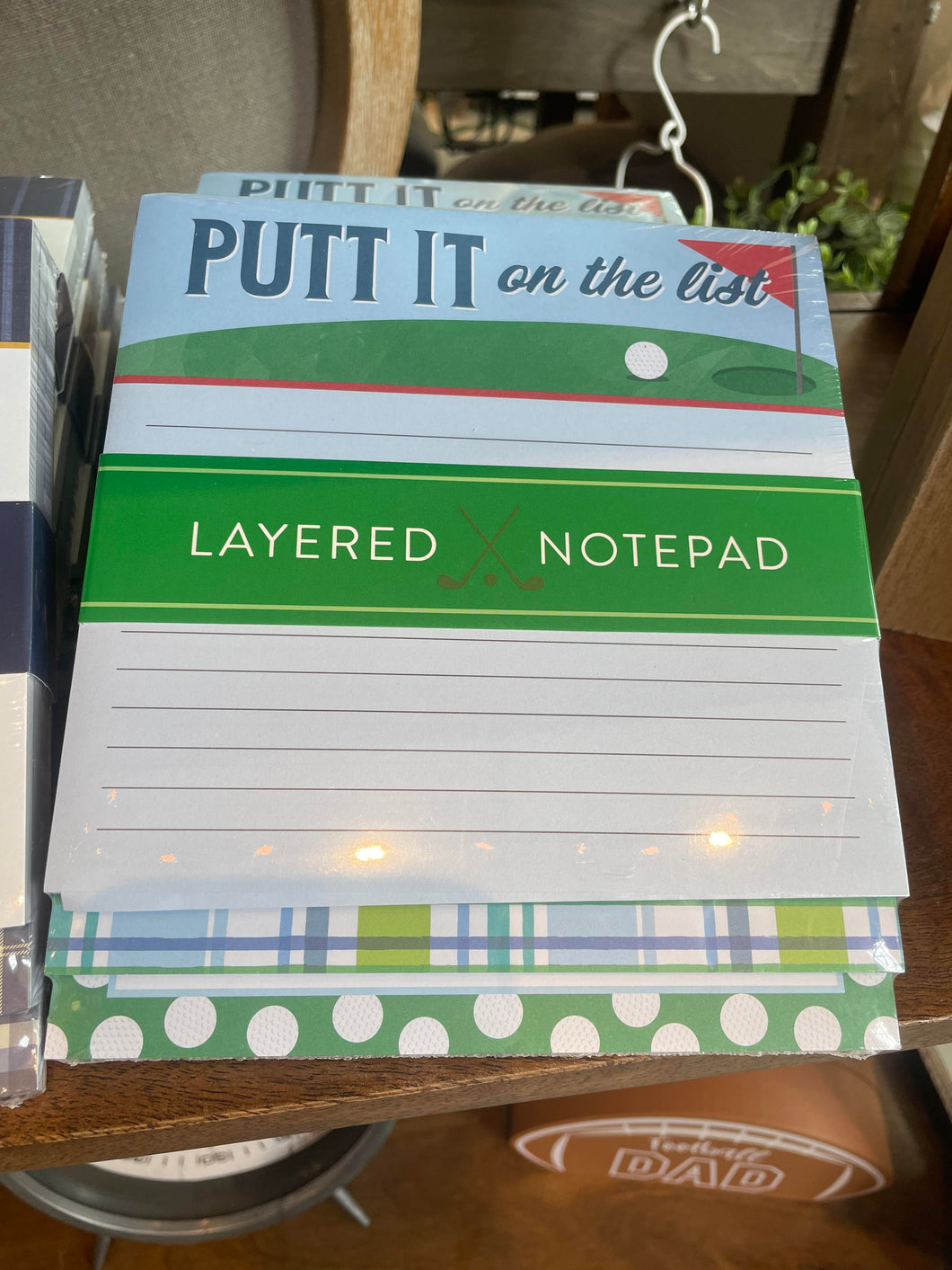 Putt It On The List Notepad