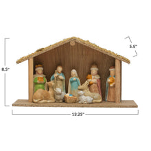 Load image into Gallery viewer, Nativity Scene, Set of 11