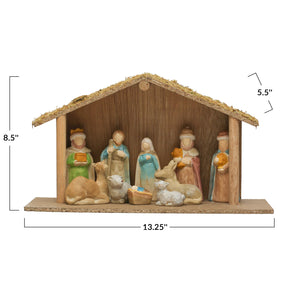 Nativity Scene, Set of 11