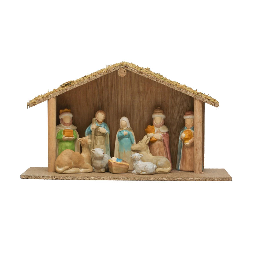 Nativity Scene, Set of 11