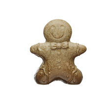 Load image into Gallery viewer, Gingerbread Man Sponge Holder, Reactive Glaze