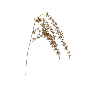 Hanging Leaf Spray w/ Glitter
