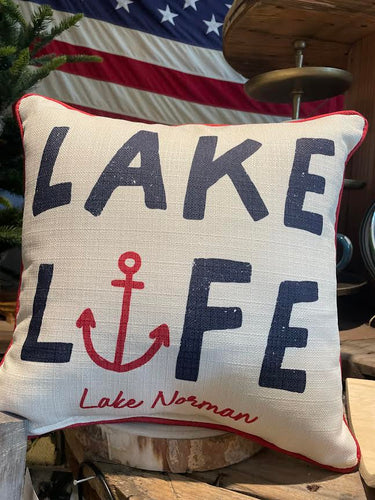 Lake (Norman) Life Pillow