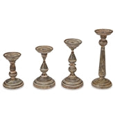 Medium Tin Candlestick