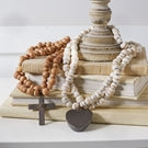 Load image into Gallery viewer, Cross/Heart Cast Iron Beads